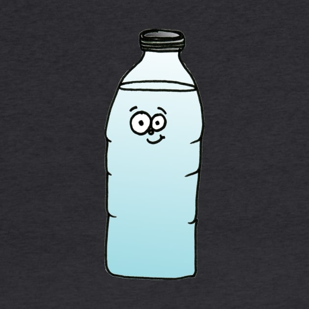 Cute Googly-Eyed Water Bottle by 1Redbublppasswo